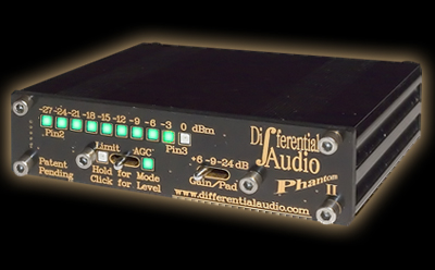 The Differential Audio Phantom II active DI box